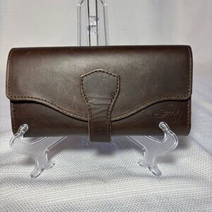 Saddleback On The Go Leather Wallet Dark Brown UNISEX